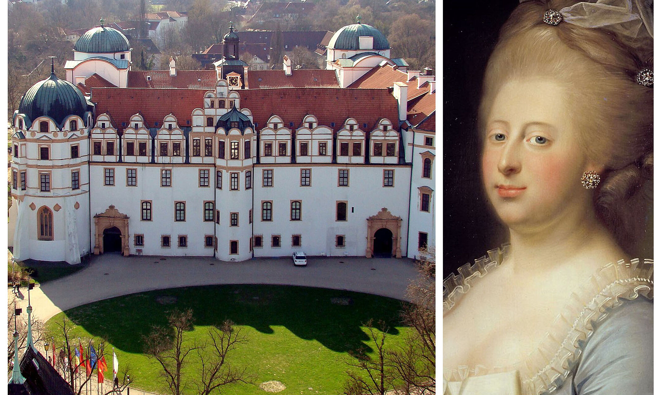 Celler Schloss und Königin Caroline Mathilde