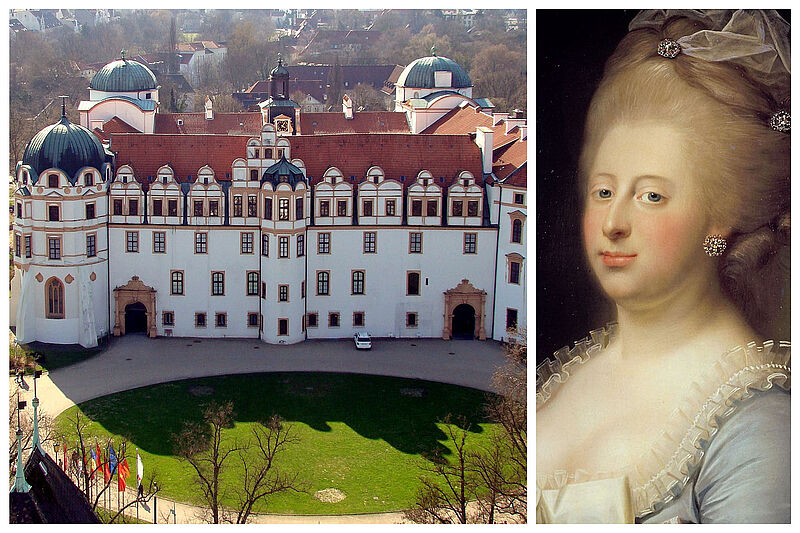 Celler Schloss und Königin Caroline Mathilde